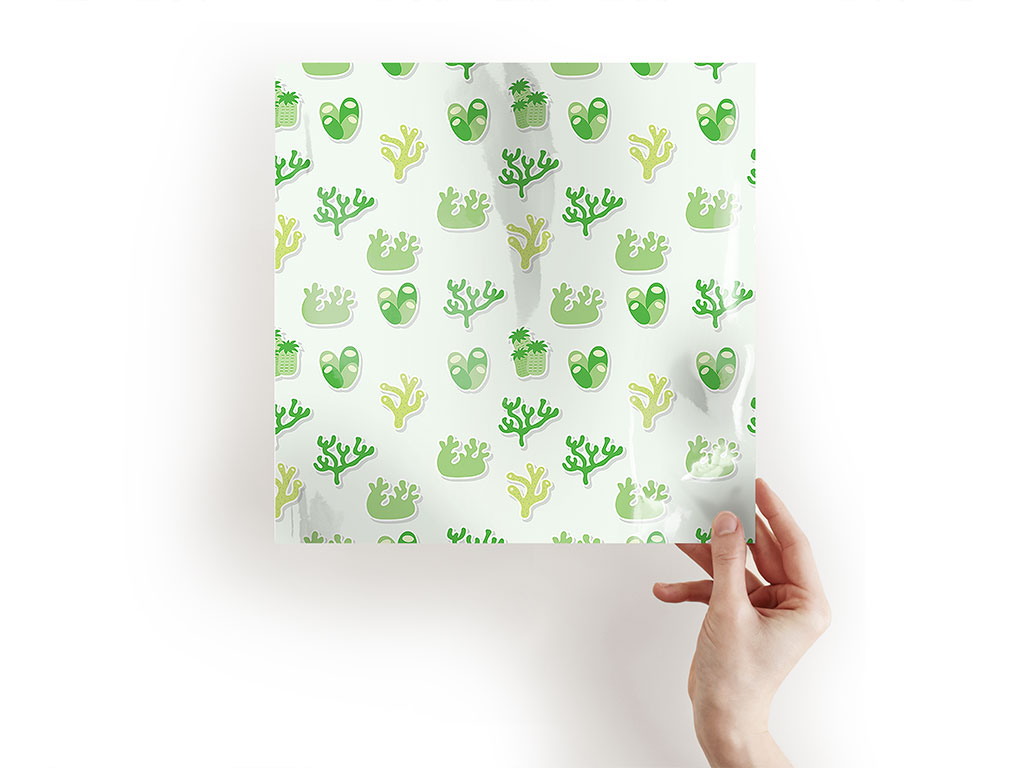Green Corals Water Craft Sheets