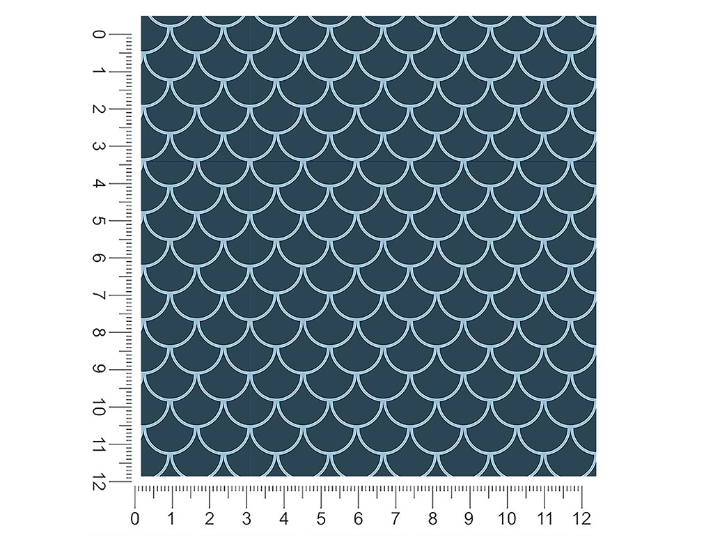 Ocean Scales Water 1ft x 1ft Craft Sheets