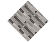Carbon Stain Wooden Parquet Vinyl Wrap Pattern