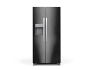 3M 2080 Brushed Black Metallic Refrigerator Wraps
