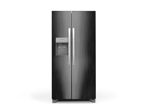 3M™ 2080 Brushed Black Metallic Refrigerator Wraps