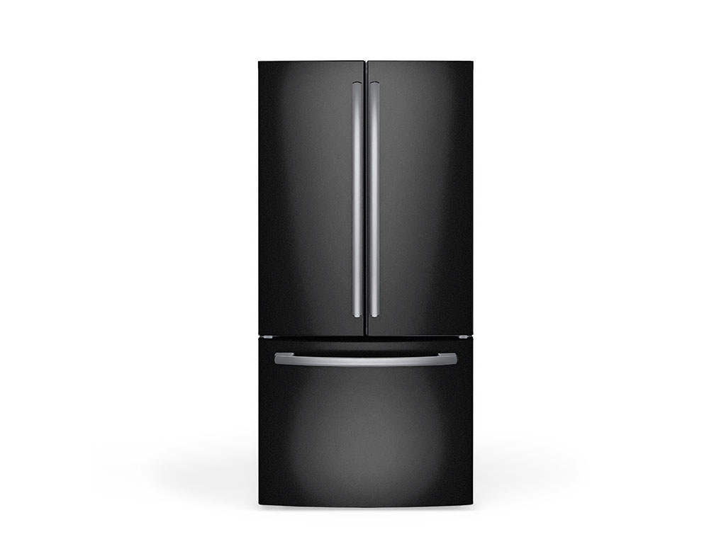 3M 2080 Matte Black Metallic DIY Built-In Refrigerator Wraps