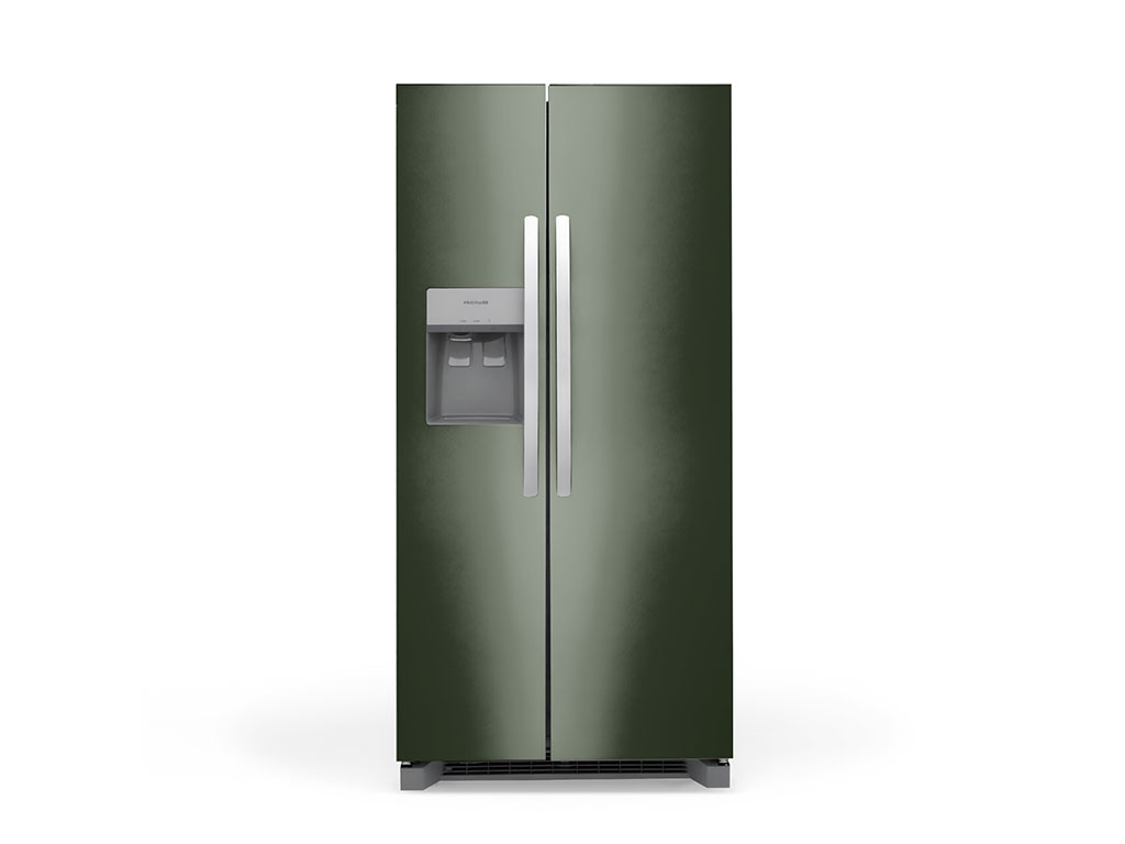 3M 2080 Matte Military Green Refrigerator Wraps