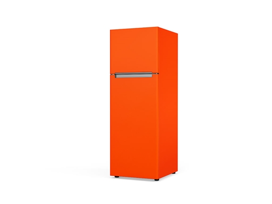 3M 1080 Satin Neon Fluorescent Orange Custom Refrigerators