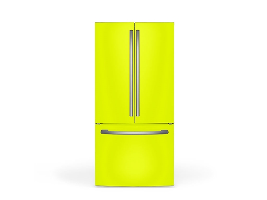 3M 1080 Satin Neon Fluorescent Yellow DIY Built-In Refrigerator Wraps