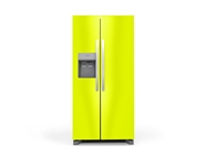 3M 1080 Satin Neon Fluorescent Yellow Refrigerator Wraps