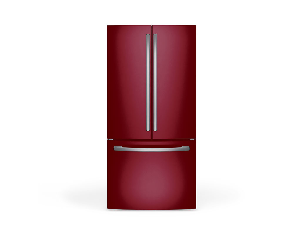 Avery Dennison SW900 Gloss Burgundy DIY Built-In Refrigerator Wraps