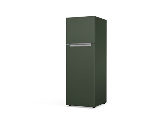 Avery Dennison SW900 Matte Olive Green Custom Refrigerators