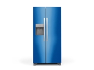 Rwraps 3D Carbon Fiber Blue Refrigerator Wraps