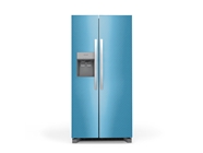 Rwraps 3D Carbon Fiber Blue (Sky) Refrigerator Wraps