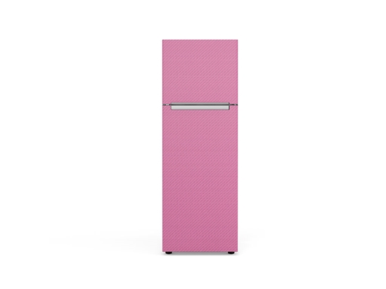Rwraps 4D Carbon Fiber Pink DIY Built-In Refrigerator Wraps