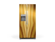 Rwraps Chrome Gold Refrigerator Wraps