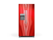Rwraps Chrome Red Refrigerator Wraps