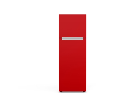 Rwraps Gloss Carmine Red DIY Refrigerator Wraps