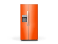 Rwraps Gloss Orange (Fire) Refrigerator Wraps