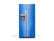 Rwraps Gloss Metallic Bright Blue Refrigerator Wraps