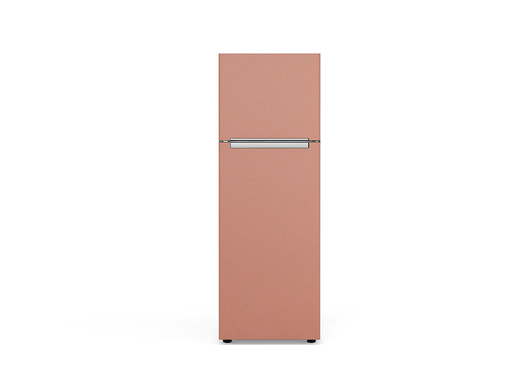 Rwraps Gloss Metallic Rose Gold DIY Refrigerator Wraps