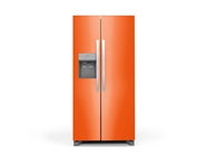 Rwraps Hyper Gloss Orange Refrigerator Wraps