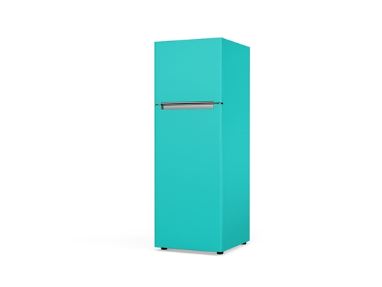 Rwraps Hyper Gloss Turquoise Custom Refrigerators