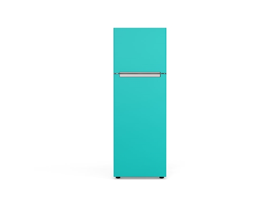 Rwraps Hyper Gloss Turquoise DIY Refrigerator Wraps