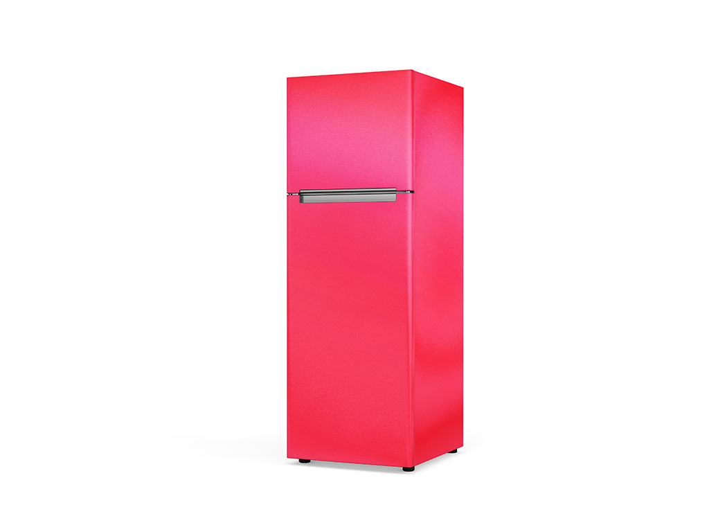 Rwraps Matte Chrome Pink Rose Custom Refrigerators
