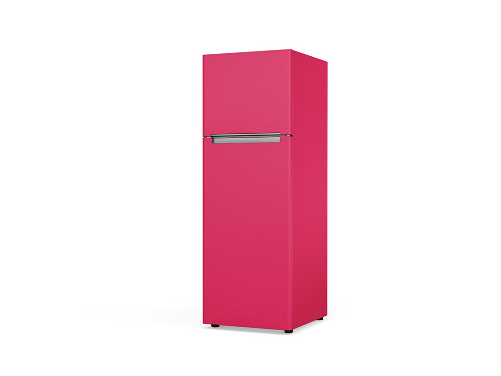 Rwraps Satin Metallic Pink Custom Refrigerators