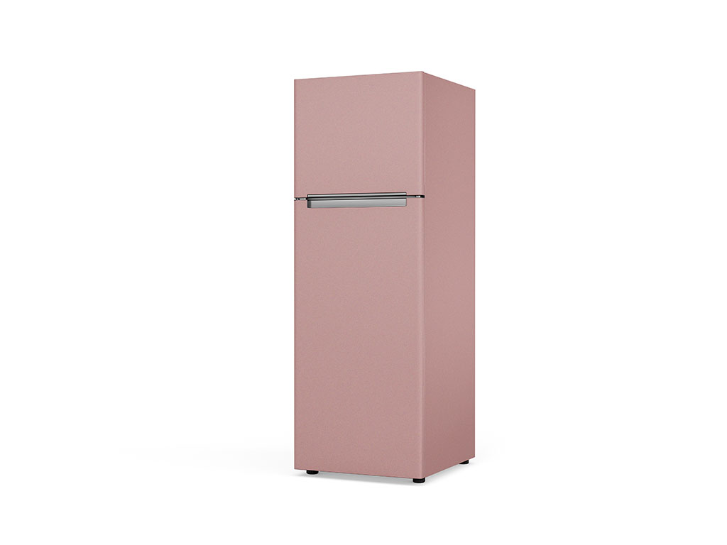 Rwraps Satin Metallic Rose Gold Custom Refrigerators