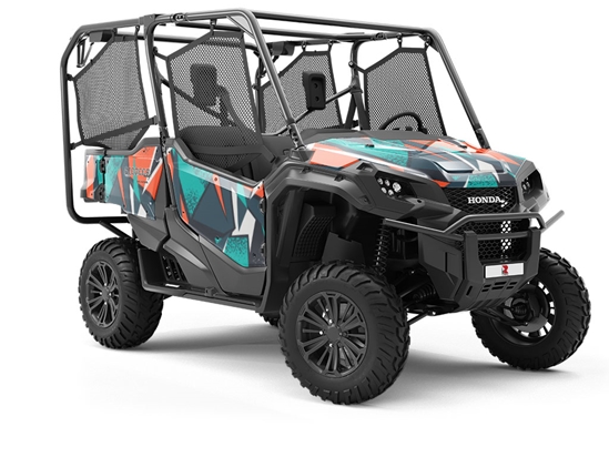 Practice Clothes Abstract Utility Vehicle Vinyl Wrap