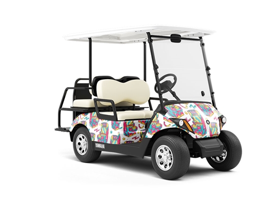 Cabinet Fun Gaming Wrapped Golf Cart