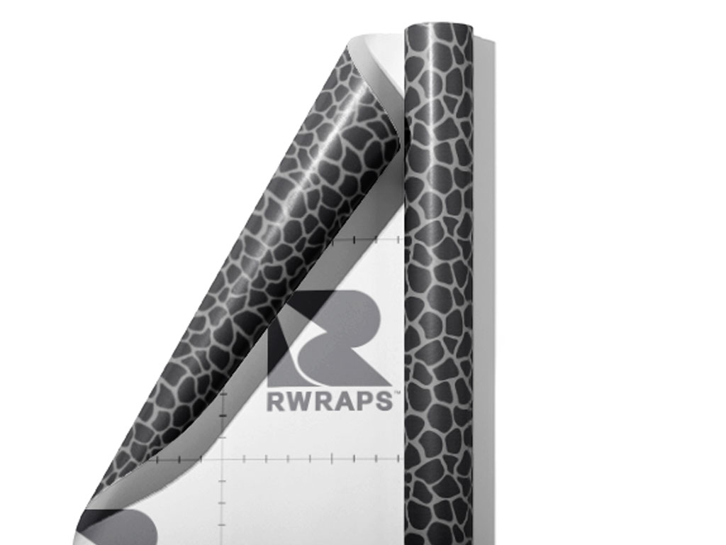 Gray Giraffe Wrap Film Sheets