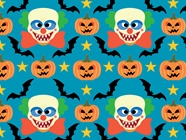 Killer Clowns Halloween Vinyl Wrap Pattern