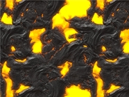 Ancient Palingenesis Lava Vinyl Wrap Pattern