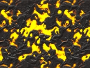 Blistering Hell Lava Vinyl Wrap Pattern