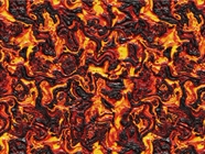 Brutal Eruption Lava Vinyl Wrap Pattern