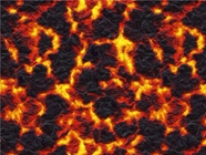 Core to Crust Lava Vinyl Wrap Pattern