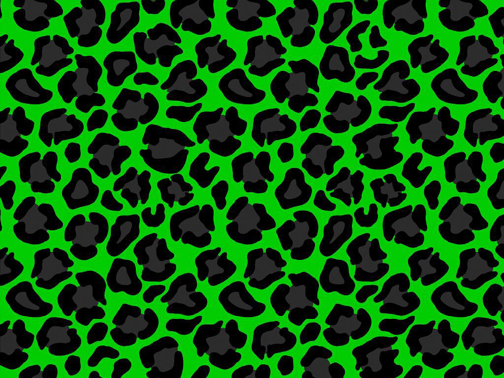 Green Panther Vinyl Wrap Pattern