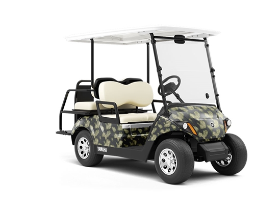 Boa Constrictor Snake Wrapped Golf Cart