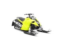 3M™ 1080 Satin Neon Fluorescent Yellow Vinyl Snowmobile Wrap