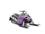 Rwraps™ 3D Carbon Fiber Purple Vinyl Snowmobile Wrap