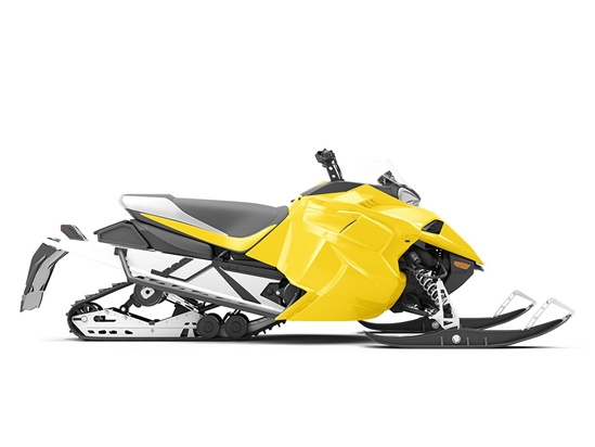 Rwraps Gloss Yellow (Maize) Do-It-Yourself Snowmobile Wraps