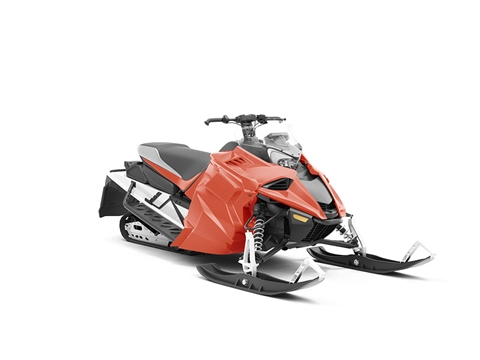 Rwraps™ Gloss Metallic Orange Snowmobile Wraps