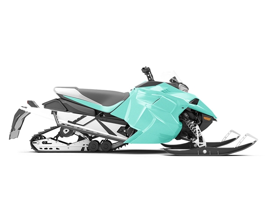 Rwraps Satin Metallic Turquoise Do-It-Yourself Snowmobile Wraps