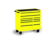 3M 1080 Satin Neon Fluorescent Yellow Tool Cabinet Wrap