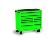 3M 1080 Satin Neon Fluorescent Green Tool Cabinet Wrap