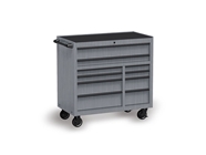 ORACAL 975 Brushed Aluminum Graphite Tool Cabinet Wrap
