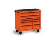 Rwraps Gloss Metallic Fire Orange Tool Cabinet Wrap