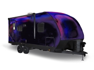 Rwraps Holographic Chrome Purple Neochrome Travel Trailer Wraps
