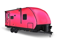 Rwraps Matte Chrome Pink Rose Travel Trailer Wraps