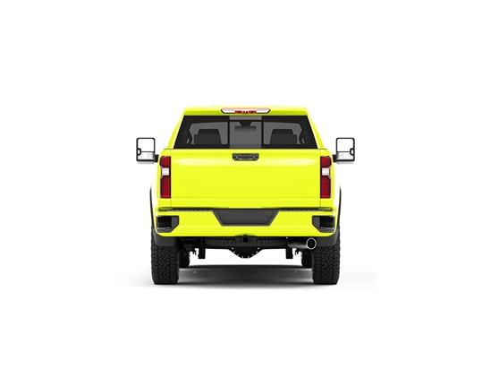 3M 1080 Satin Neon Fluorescent Yellow Truck Vinyl Wraps