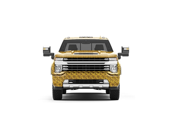 Rwraps 3D Carbon Fiber Gold (Digital) DIY Truck Wraps